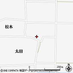 宮城県加美郡加美町下新田川童周辺の地図