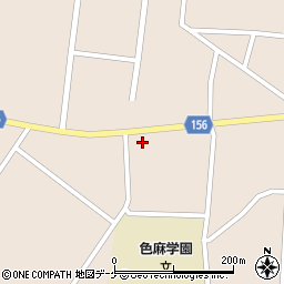 色麻町町民体育館周辺の地図
