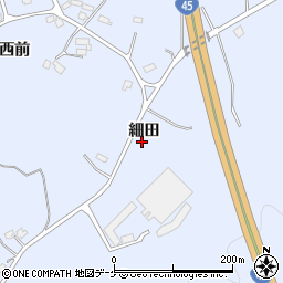 宮城県石巻市桃生町太田細田周辺の地図