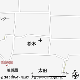 宮城県加美郡加美町下新田松木50周辺の地図