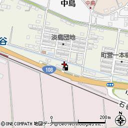 株式会社木村油店　ジョー涌谷給油所周辺の地図
