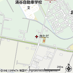 宮城県遠田郡涌谷町北田71周辺の地図