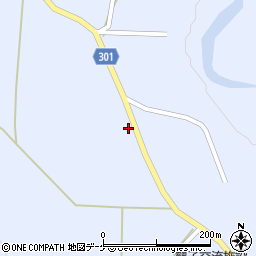 山形県尾花沢市鶴子613周辺の地図