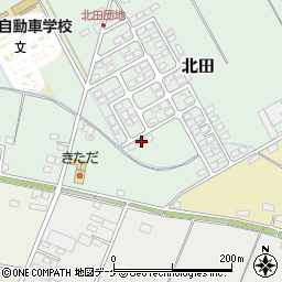 宮城県遠田郡涌谷町北田131-18周辺の地図