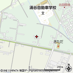 宮城県遠田郡涌谷町北田56-5周辺の地図