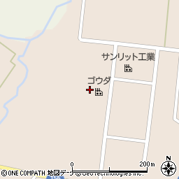 ゴウダ株式会社東北工場周辺の地図
