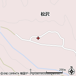 山形県鶴岡市松沢沢口21周辺の地図