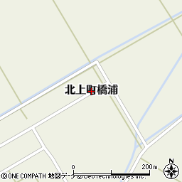 宮城県石巻市北上町橋浦周辺の地図