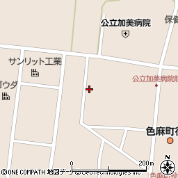 宮城県加美郡色麻町四かま本郷周辺の地図