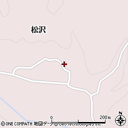 山形県鶴岡市松沢沢口61周辺の地図