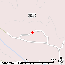 山形県鶴岡市松沢（沢口）周辺の地図