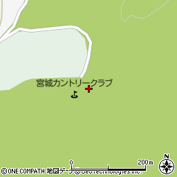 宮城カントリークラブ周辺の地図