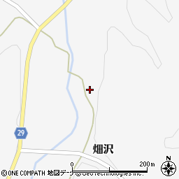 山形県尾花沢市畑沢302周辺の地図