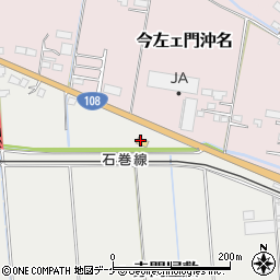 宮城県遠田郡涌谷町赤間屋敷171周辺の地図