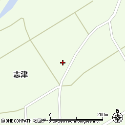 宮城県加美郡色麻町志津新田周辺の地図
