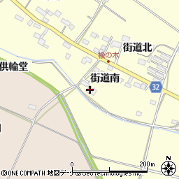 宮城県大崎市古川楡木街道南29周辺の地図