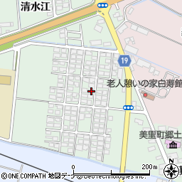 宮城県遠田郡美里町牛飼清水江203-14周辺の地図