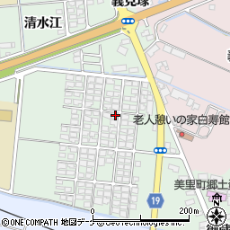 宮城県遠田郡美里町牛飼清水江203-12周辺の地図