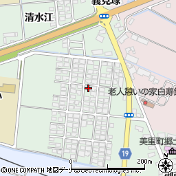 宮城県遠田郡美里町牛飼清水江203-21周辺の地図