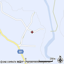 山形県尾花沢市鶴子507周辺の地図