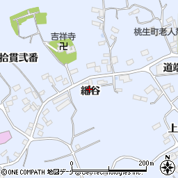 宮城県石巻市桃生町太田細谷周辺の地図