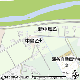 宮城県遠田郡涌谷町新中島乙73周辺の地図