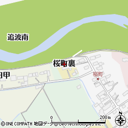 宮城県遠田郡涌谷町桜町裏３号周辺の地図