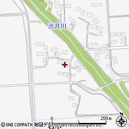 宮城県大崎市古川西荒井（若木）周辺の地図