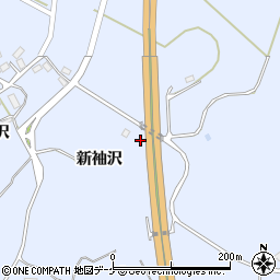 宮城県石巻市桃生町太田（新袖沢）周辺の地図