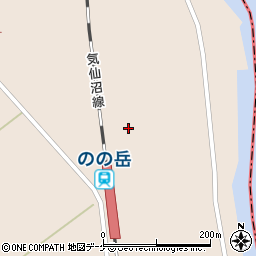 宮城県遠田郡涌谷町猪岡短台大谷地16-60周辺の地図