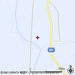 山形県尾花沢市鶴子351-1周辺の地図