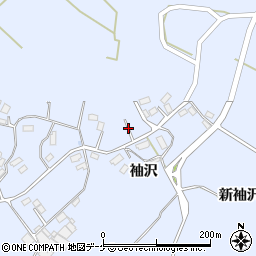 宮城県石巻市桃生町太田袖沢周辺の地図