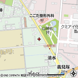 宮城県遠田郡美里町牛飼清水江46-1周辺の地図