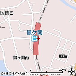 山形県鶴岡市周辺の地図