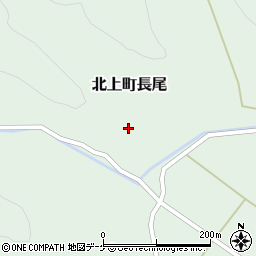宮城県石巻市北上町長尾（寺畑）周辺の地図
