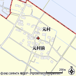 宮城県大崎市古川桑針元村20周辺の地図