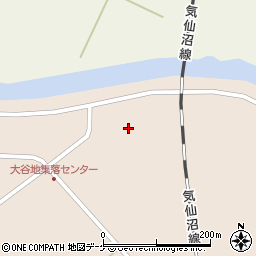 宮城県遠田郡涌谷町猪岡短台大谷地16-11周辺の地図