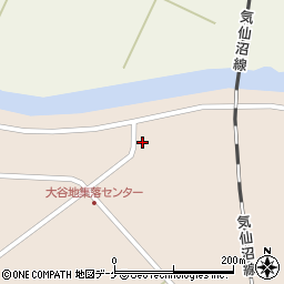 宮城県遠田郡涌谷町猪岡短台大谷地16-18周辺の地図