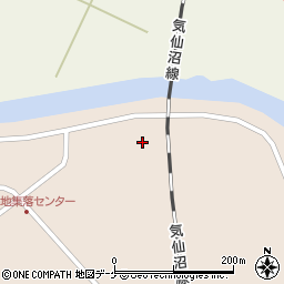 宮城県遠田郡涌谷町猪岡短台大谷地16-6周辺の地図