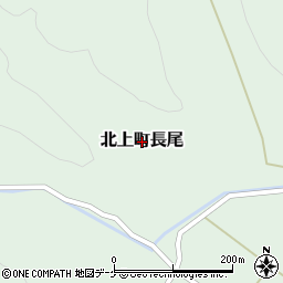 宮城県石巻市北上町長尾周辺の地図