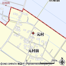 宮城県大崎市古川桑針元村18周辺の地図