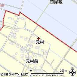 宮城県大崎市古川桑針元村26-1周辺の地図