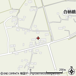 宮城県色麻町（加美郡）黒沢（八幡）周辺の地図