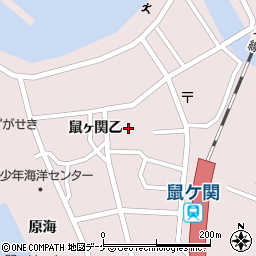 山形県鶴岡市鼠ヶ関乙周辺の地図