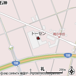 株式会社トーセン　小牛田営業所周辺の地図