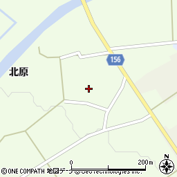 宮城県加美郡色麻町志津北田周辺の地図