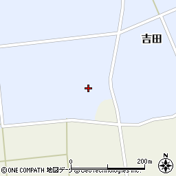 宮城県加美郡色麻町吉田石坂周辺の地図