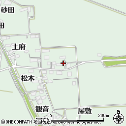 宮城県大崎市古川飯川（屋敷）周辺の地図