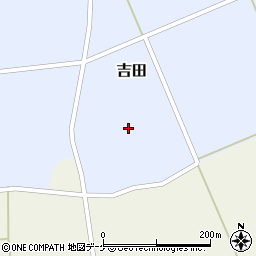 宮城県加美郡色麻町吉田内屋敷周辺の地図