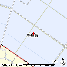宮城県遠田郡美里町北浦笹屋敷周辺の地図